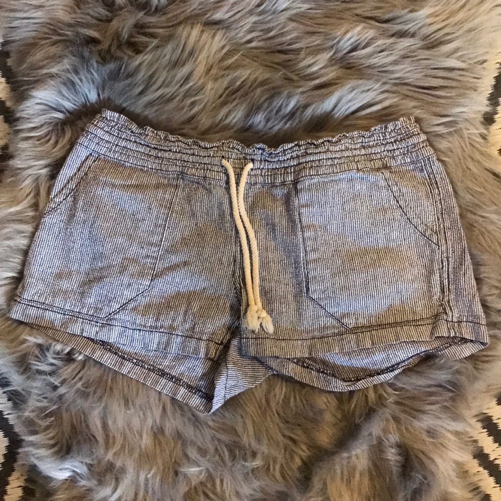 Striped Draw String Shorts